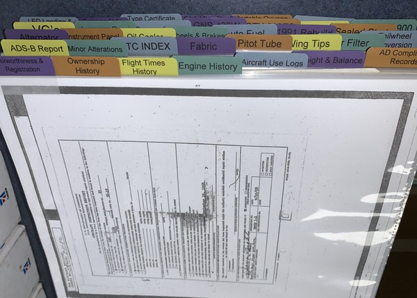 Organize Piper Aircraft Paperwork to Maximize Value and Safety