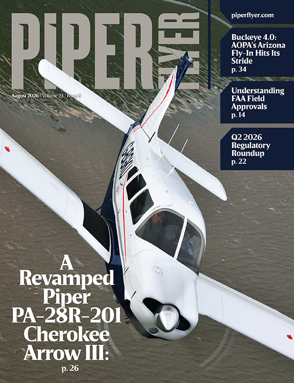AUGUST 2026 PIPER FLYER MAGAZINE