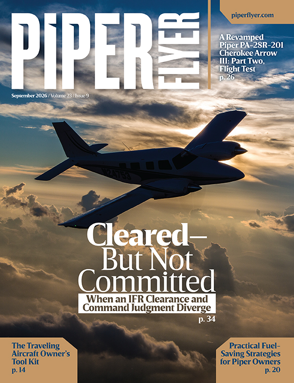 SEPTEMBER 2026 PIPER FLYER MAGAZINE