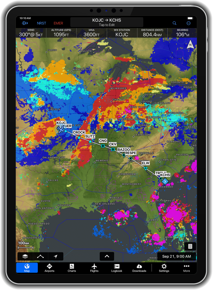 Garmin Pilot expands weather tools and brings SmartCharts Airport Diagrams to the web